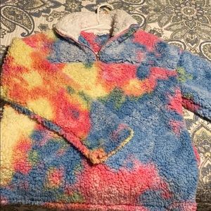 Tie dye pullover